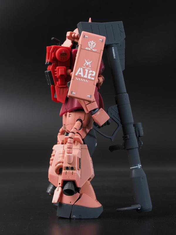 RG シャア専用高機動型ザクII MS06-R-1A - GUNPLA BUILDERS