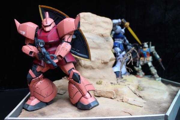 無塗装無改造ジオラマ「TV版テキサスの攻防」 - GUNPLA BUILDERS WORLD