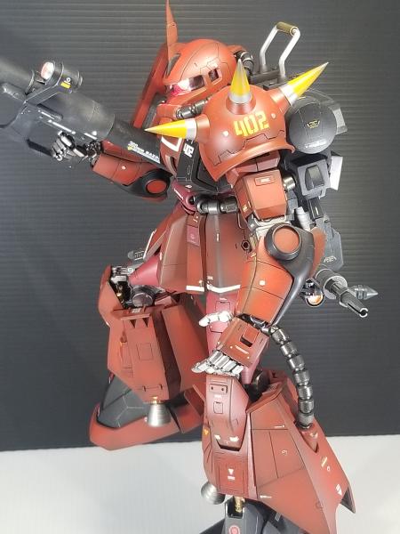 MG　高機動型ザクⅡ　ジョニー・ライデン専用 バンダイ、「ジョニー・ライデン専用高機動型ザクII ver