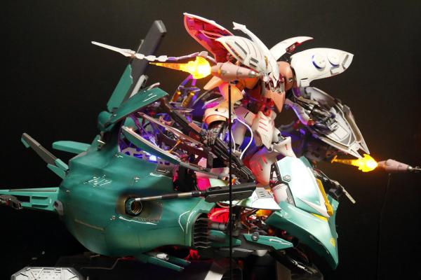 WAVE ウェーブ 1/144 キュベレイ ララァ仕様エルメスカラー 完成品 キュベレイ後期型 - GUNPLA BUILDERS WORLD CUP 2019 日本大会