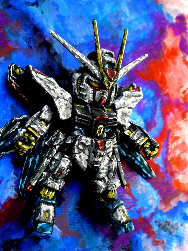 ガンダム　フォトスタンド 絵画 3D 仕様 ガンダム フォトスタンド 絵画 3D 仕様